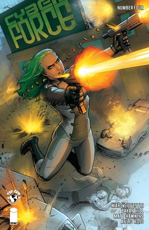Cyber Force #4 cover