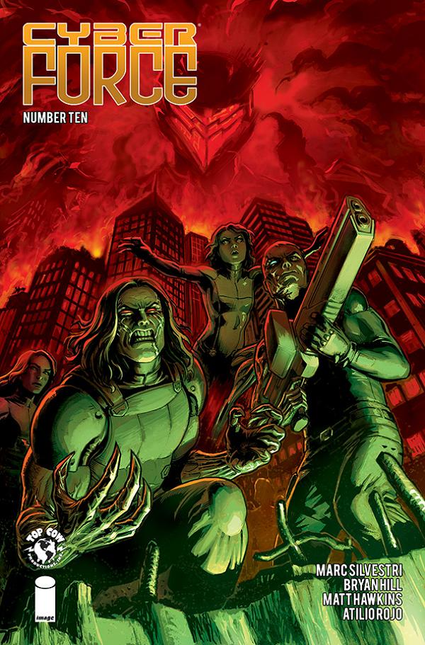 Cyber Force #10 cover