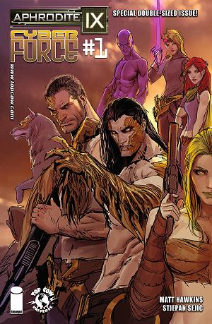 Cyber Force #1 cover