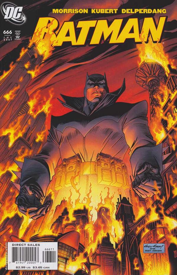 Batman #666 null cover