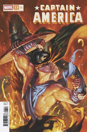 Captain America #13 DAVIDE PARATORE VARIANT [ARM] [1:25] cover