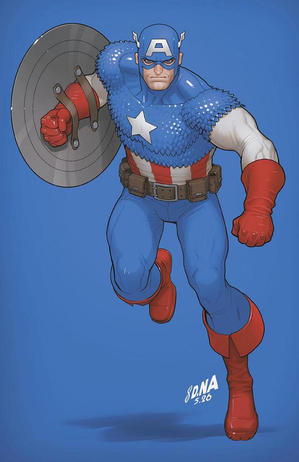 Captain America #13 variant cover by David Nakayama