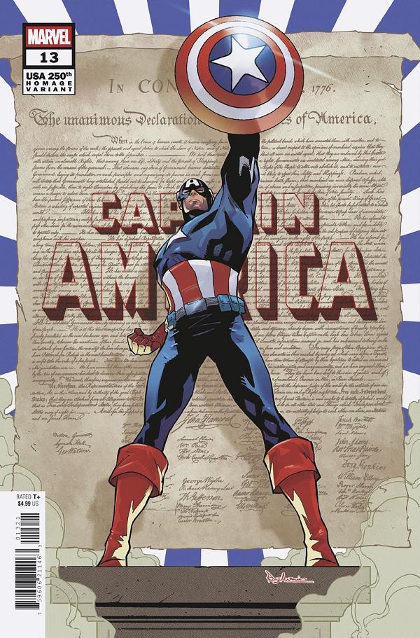 Captain America #13 variant cover by TBA