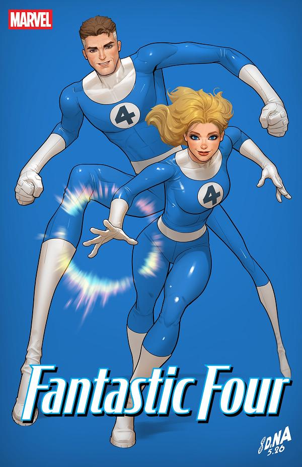 Fantastic Four #14 variant cover by David Nakayama