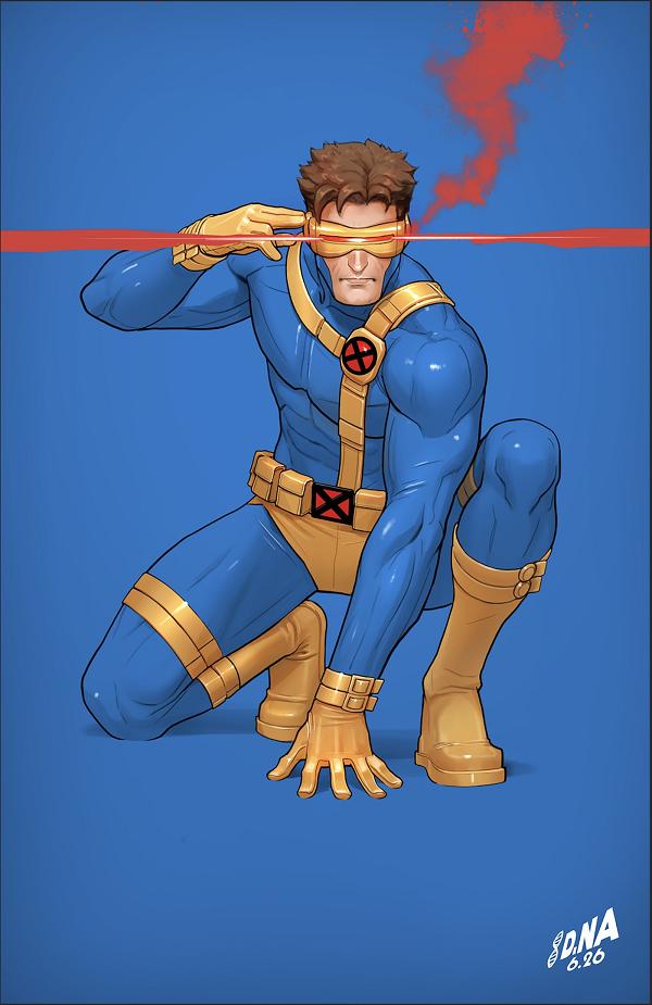 X-Men #33 variant cover by David Nakayama