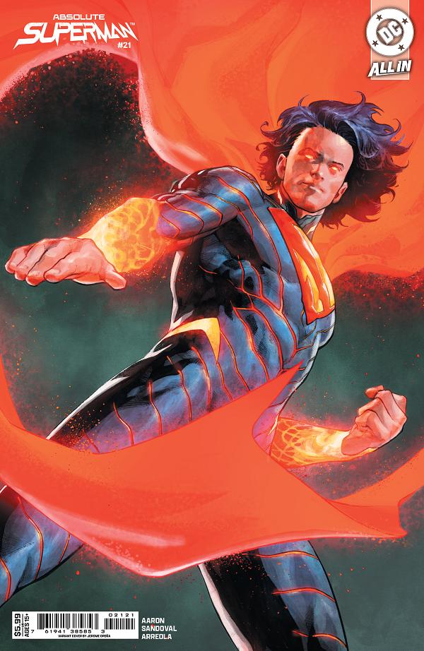 Absolute Superman #21 CVR B CVR B JEROME OPENA CARD STOCK cover