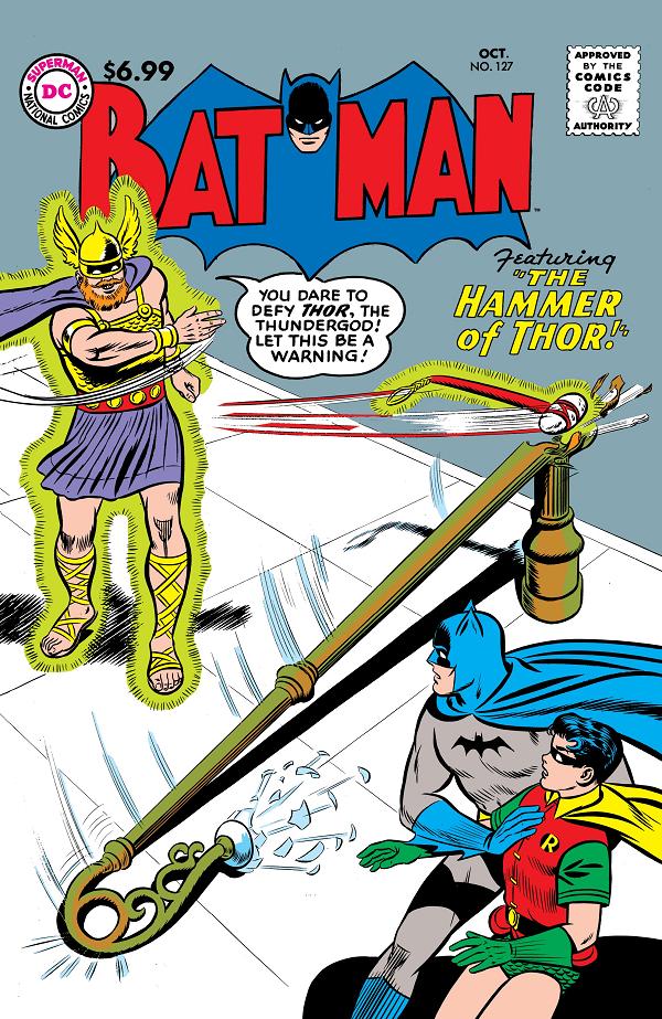 Batman #127 variant cover by Curt Swan