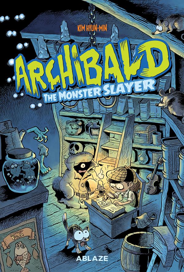 Archibald TP Vol 01 Monster Slayer cover by Kim Hyun-Min