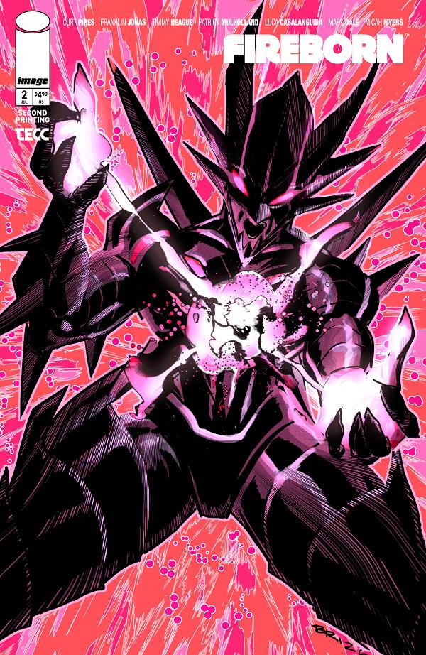 Fireborn #2  cover