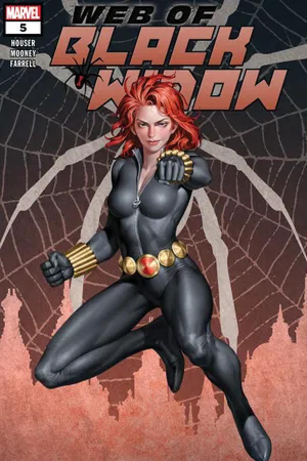 The Web Of Black Widow #5  cover