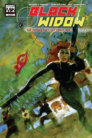 Black Widow: The Things They Say About Her #3 cover