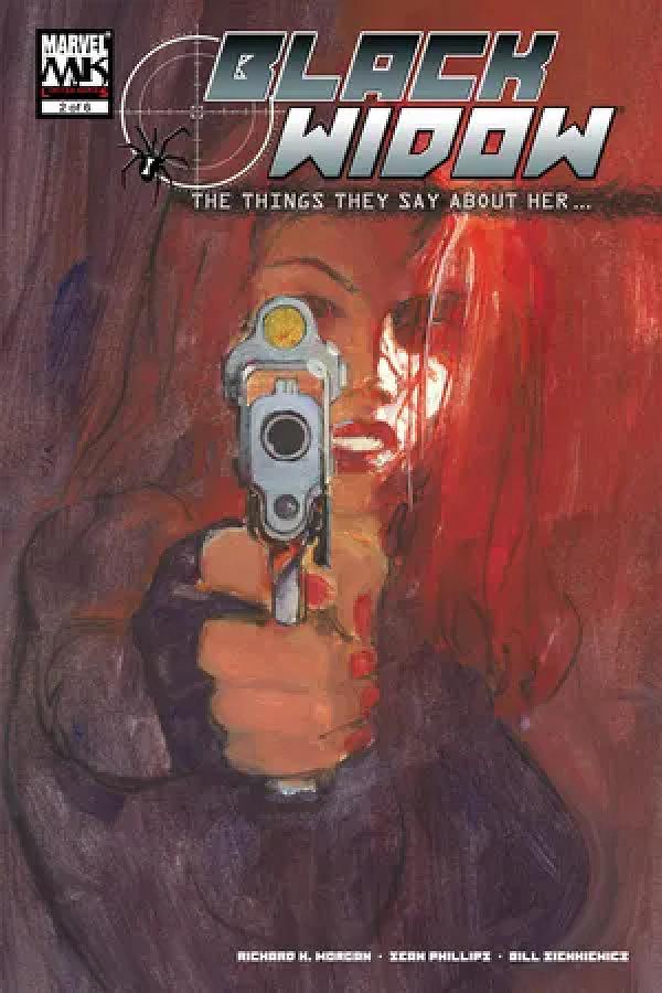 Black Widow: The Things They Say About Her #2 cover
