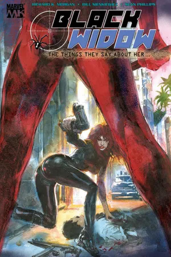 Black Widow: The Things They Say About Her #1  cover