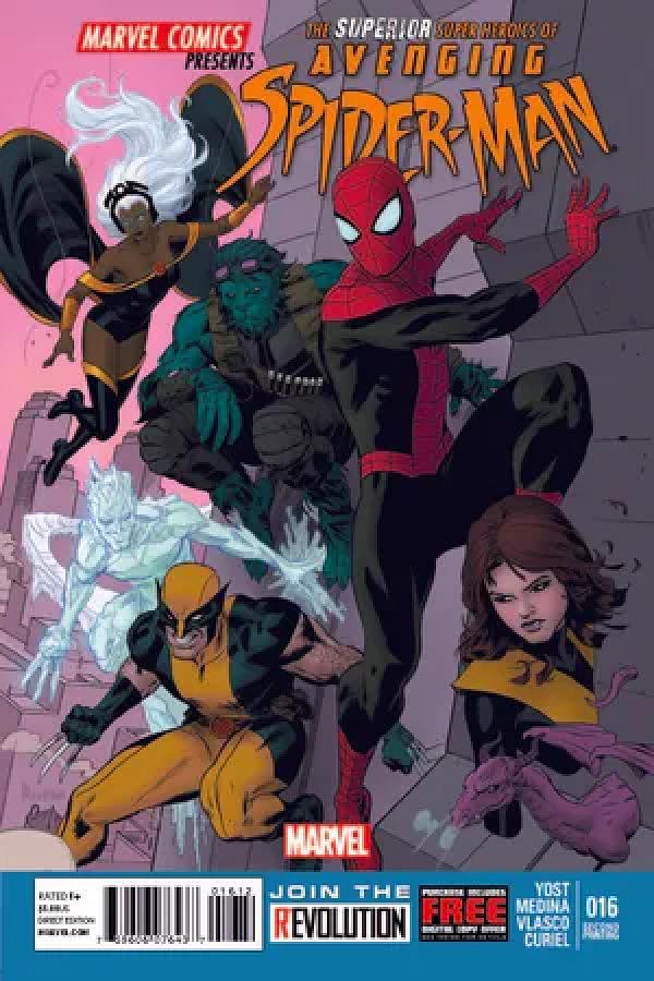 Avenging Spider-Man #16  cover