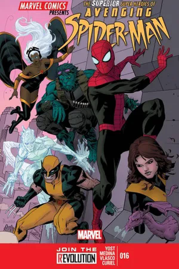 Avenging Spider-Man #16 cover