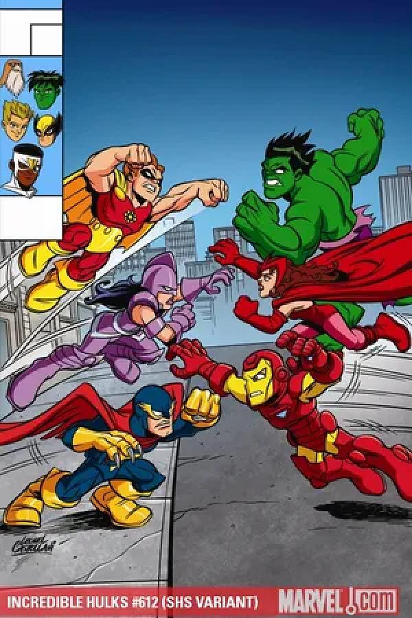 Incredible Hulks #612 (SHS cover