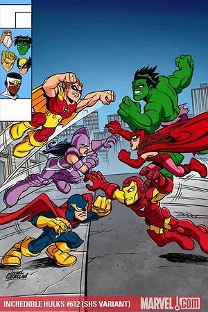 Incredible Hulks #612 (SHS cover