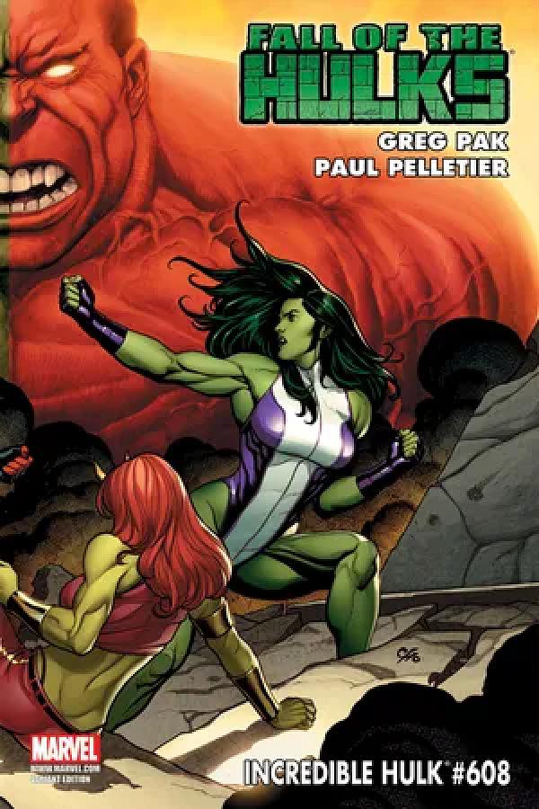 Incredible Hulks #608 cover