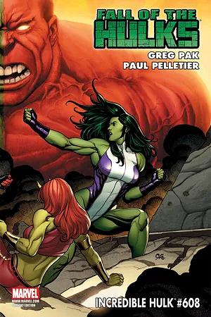 Incredible Hulks #608 cover