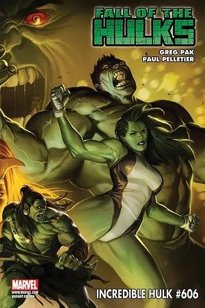 Incredible Hulks #606 cover