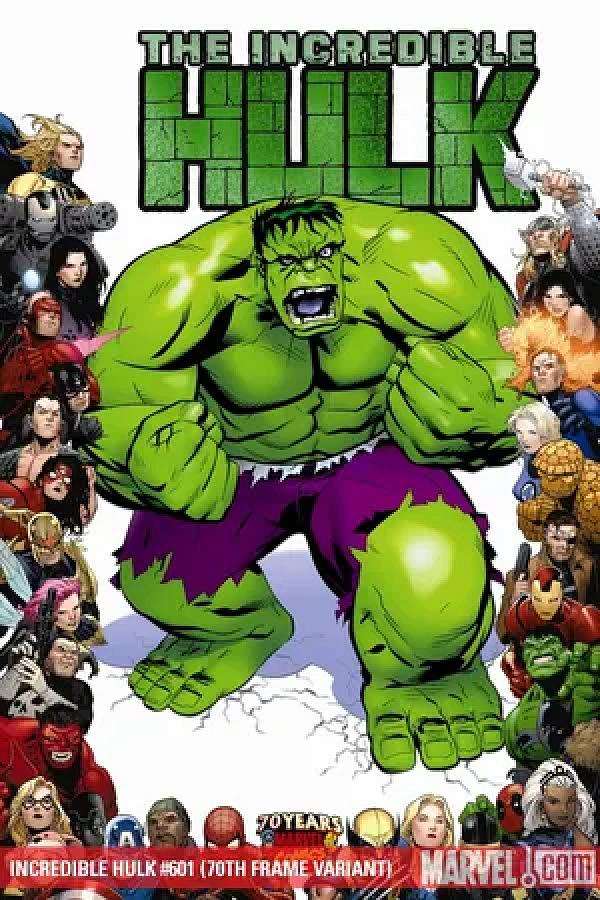 Incredible Hulks #601 (70TH FRAME cover