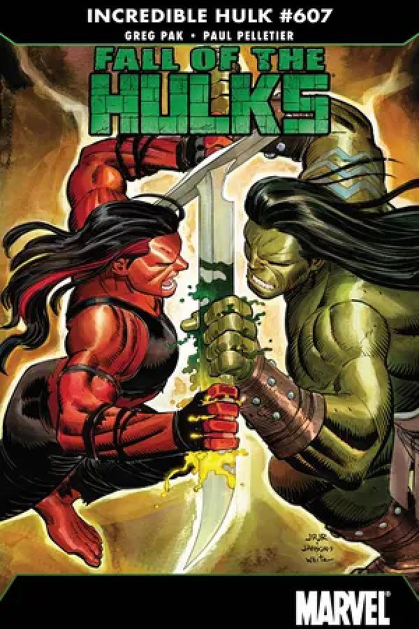 Incredible Hulks #607  cover