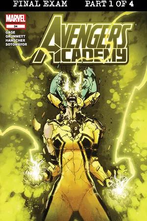 Avengers Academy #34 cover