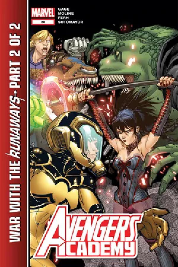Avengers Academy #28  cover