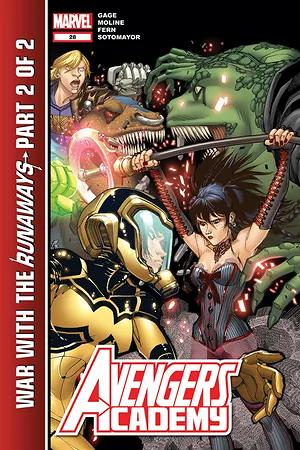 Avengers Academy #28 cover