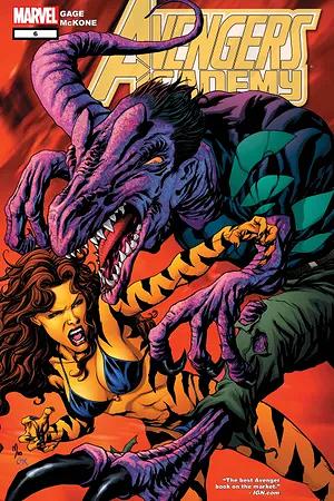 Avengers Academy #6  cover