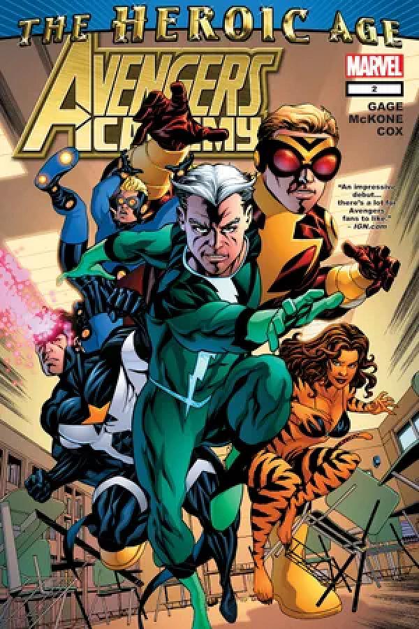 Avengers Academy #2  cover