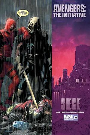 Avengers: The Initiative #33 (DEADPOOL cover