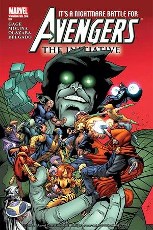 Avengers: The Initiative #30 cover