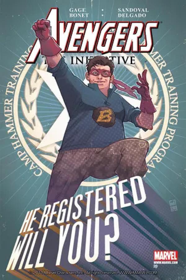 Avengers: The Initiative #28  cover