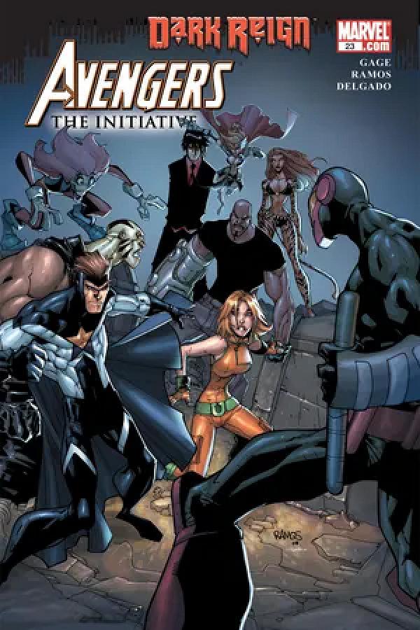 Avengers: The Initiative #23  cover