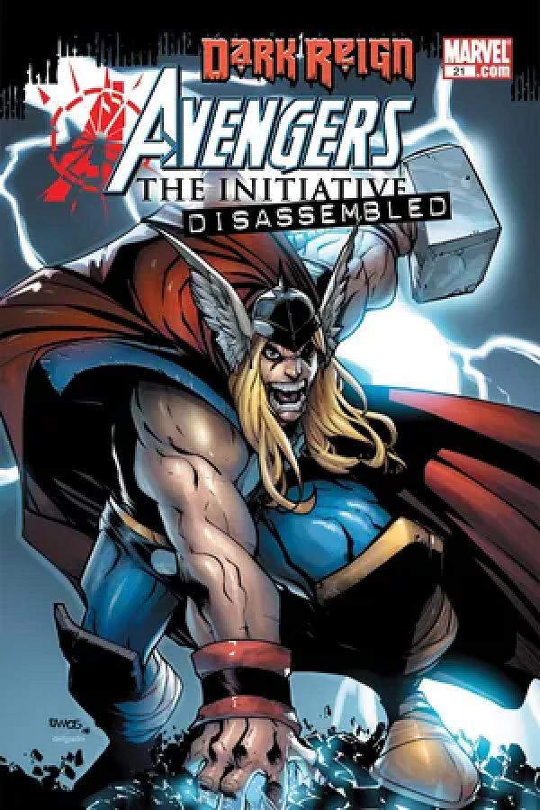 Avengers: The Initiative #21  cover