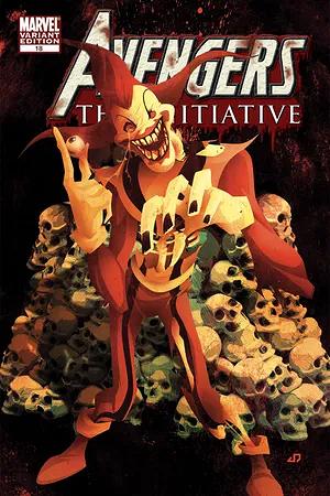 Avengers: The Initiative #18 cover