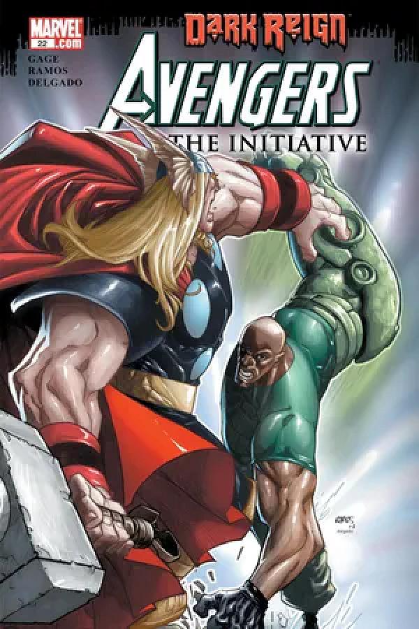 Avengers: The Initiative #22  cover