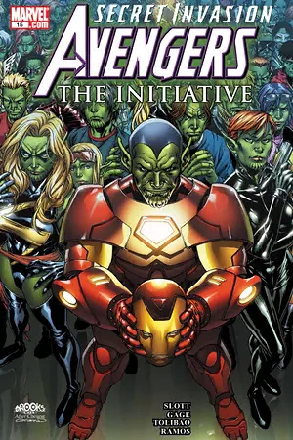 Avengers: The Initiative #15  cover