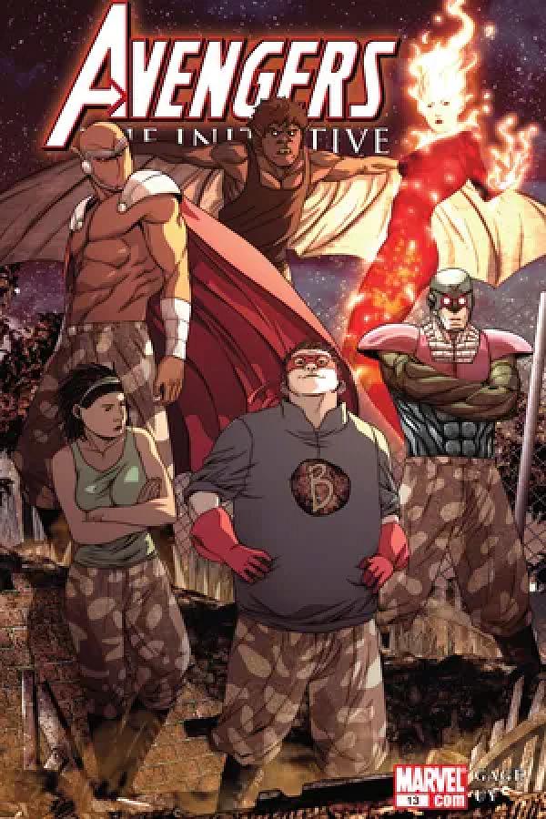 Avengers: The Initiative #13  cover