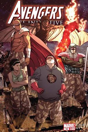 Avengers: The Initiative #13 cover