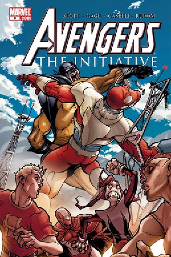 Avengers: The Initiative #8  cover