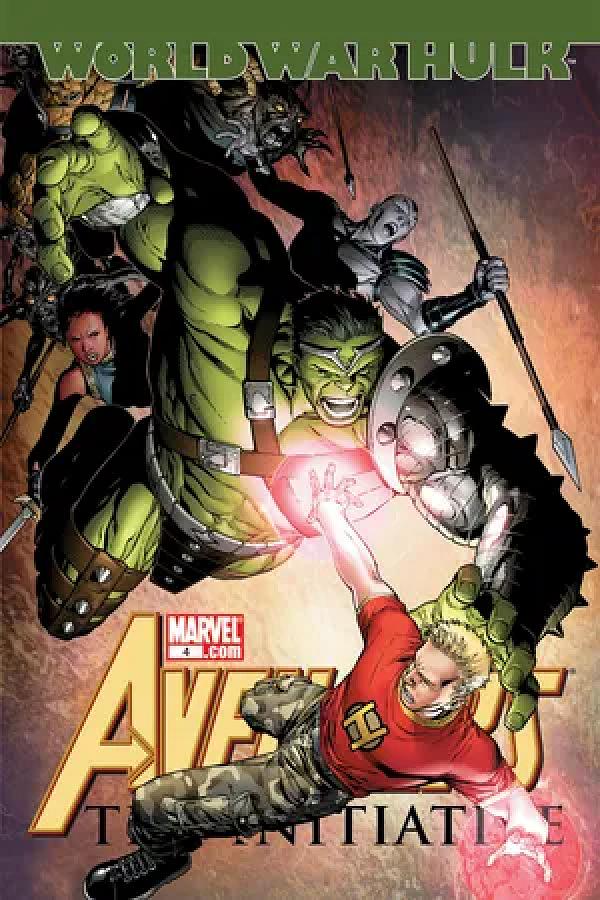 Avengers: The Initiative #4  cover