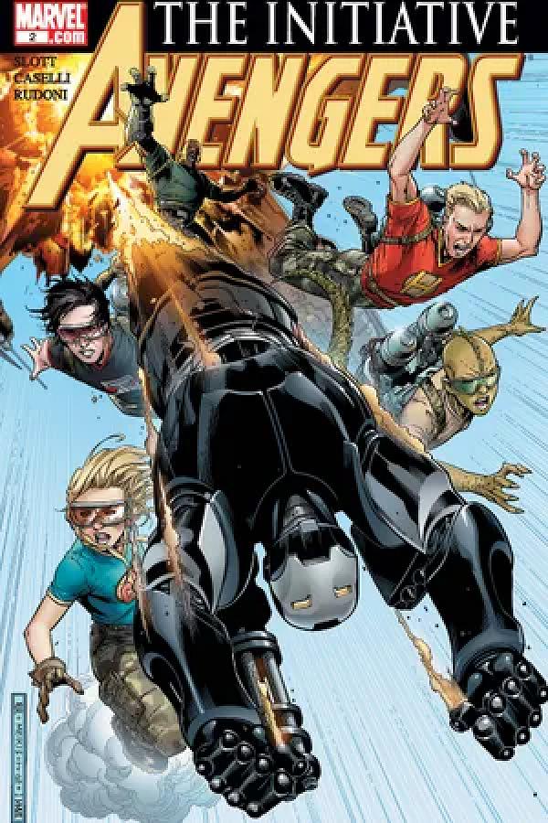 Avengers: The Initiative #2  cover