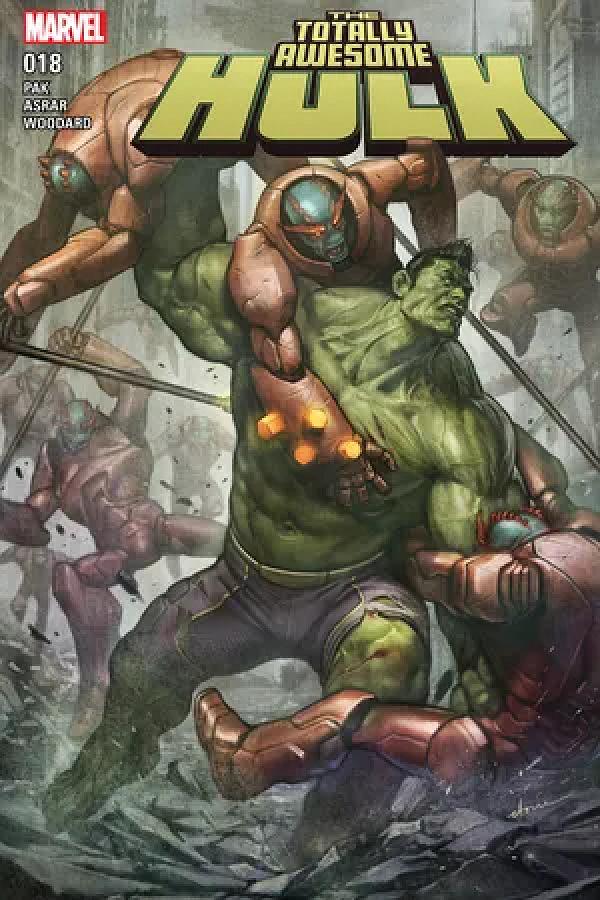 The Totally Awesome Hulk #18 cover