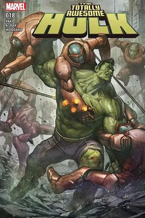 The Totally Awesome Hulk #18 cover