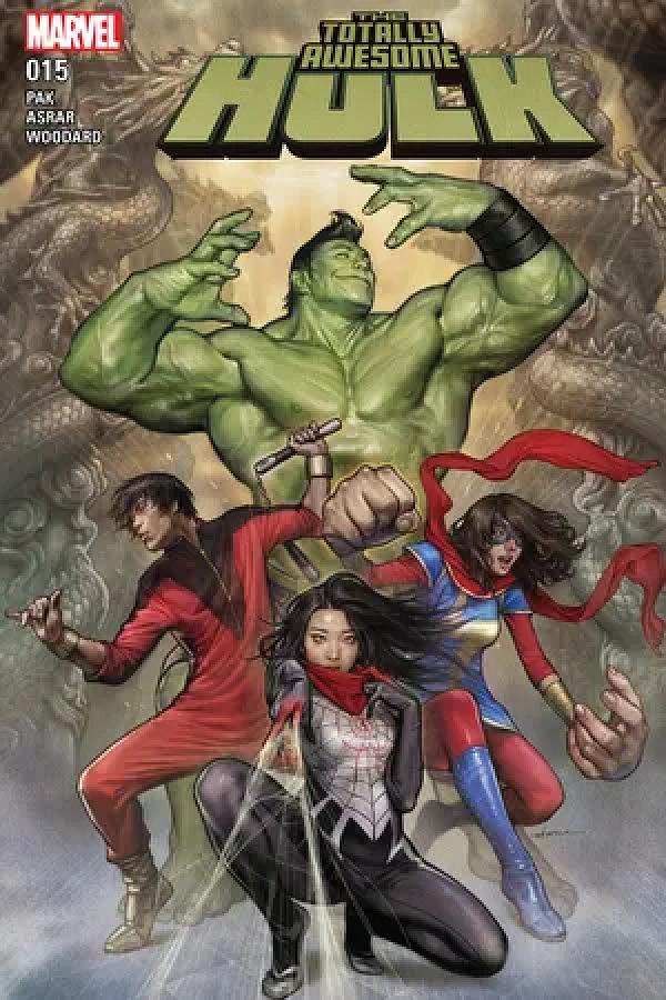The Totally Awesome Hulk #15  cover