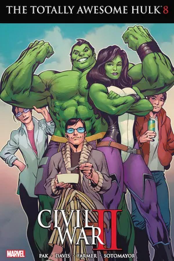 The Totally Awesome Hulk #8  cover