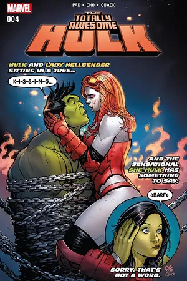 The Totally Awesome Hulk #4  cover