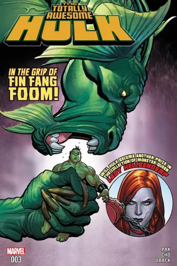 The Totally Awesome Hulk #3  cover